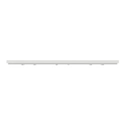Plaque de finition Unica Deco Essentielle NU600618 Blanc 3 postes