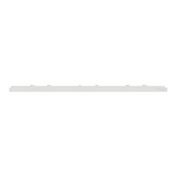 Plaque de finition Unica Deco Essentielle NU600618 Blanc 3 postes