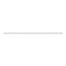Plaque de finition Unica Deco Essentielle NU600818 Blanc 4 postes