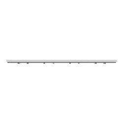 Plaque de finition Unica Deco Essentielle NU600824 Gris Pierre 4 postes