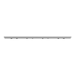 Plaque de finition Unica Deco Essentielle NU600830 Aluminium 4 postes