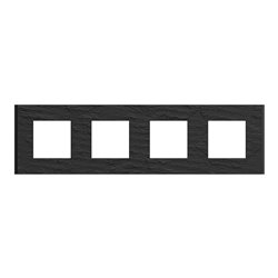 Plaque de finition Unica Deco Signature NU600877 Ardoise  4 postes
