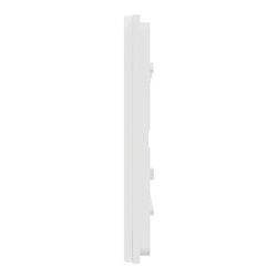 Plaque de finition Unica Deco Signature NU600879 Blanc neige 4 postes