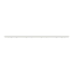 Plaque de finition Unica Deco Signature NU600879 Blanc neige 4 postes