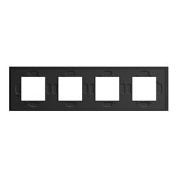 Plaque de finition Unica Deco Signature NU600871 Terracotta 4 postes