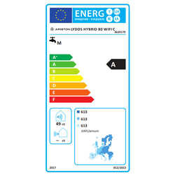 Chauffe-eau hybride Lydos Hybrid Wifi 80 Litres
