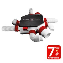 VMC hygroréglable Octeo Hygro Ecowatt+ 6,4 à 13,5 W-ThC groupe seul