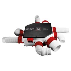 VMC hygroréglable Octeo Hygro Ecowatt+ 6 à 13 W-ThC moteur+bouches