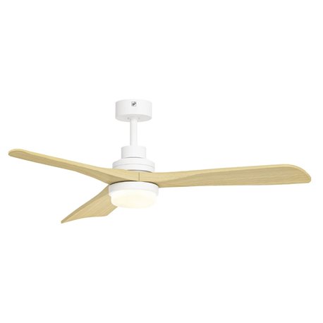 Ventilateur plafond HTD Chêne Ø1350 mm
