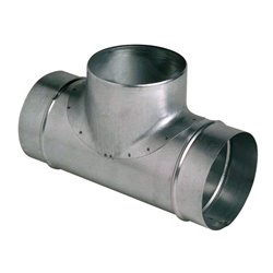 Té équerre 90° Ø80/80 mm sans joint