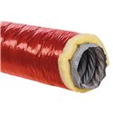 Conduit souple isolé Ø80 mm isolé renforcé 25 mm L6 m