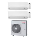 Climatiseur bi split Naka RAS-3M26G3AVG-E, Tailles 10 + 10 R32