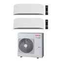 Climatiseur bi split Haori RAS-3M26G3AVG-E, Tailles 16 + 16 R32