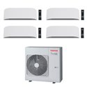 Climatiseur quadri split Haori RAS-5M34G3AVG-E, Tailles 16 + 16 + 13 + 10 R32