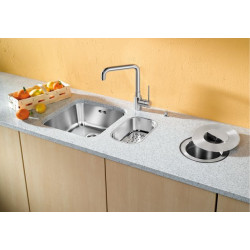 Evier Supra 400-U 400x430 mm Manuel Inox 518201