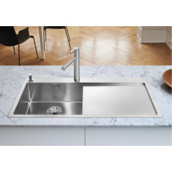 Evier Claron 5 S-IF Steelart Grande cuve Egouttoir à droite Inox 521626