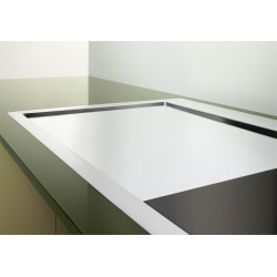 Evier Claron 6 S-IF Steelart Cuve simple et vide sauce Egouttoir à gauche Inox 521645