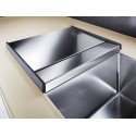 Evier Claron 450-U Steelart Cuve simple 490x440 mm Inox 521575