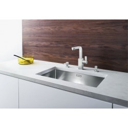 Evier Claron 700-U Steelart Cuve simple 740x440 mm Inox 521581