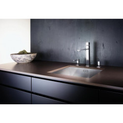 Evier Zerox 500-U Steelart 540x440 mm Cuve simple Inox 521589