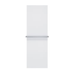 Barre porte serviettes chromée 60 cm pour sèche serviette Folio Glass