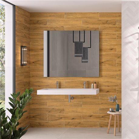 Panneau de douche Kinewall Design 150x202 cm Chêne huilé Panneau de douche Kinewall Design 150x202 cm Chêne huilé