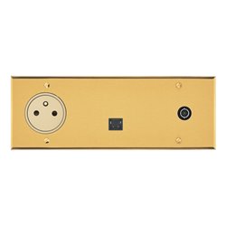 Prise de courant 2P+T, RJ45 et TV 16A or brossé Art d'Arnould univers Mémoire 67237