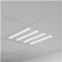 Plafonnier LED 30W 3300 Lm Blanc neutre FILANTE