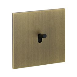 Interrupteur va-et-vient 6A bronze Art d'Arnould univers Epure 67315