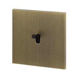 Interrupteur va-et-vient 6A bronze Art d'Arnould univers Epure 67315