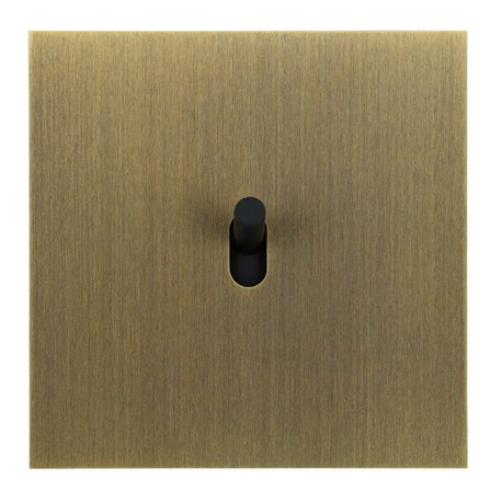 Interrupteur va-et-vient 10A bronze Art d'Arnould univers Epure 67301 Interrupteur va-et-vient 10A bronze Art d'Arnould univers Epure 67301