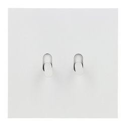Double interrupteur va-et-vient 10A blanc satin Art d'Arnould univers Epure 67902
