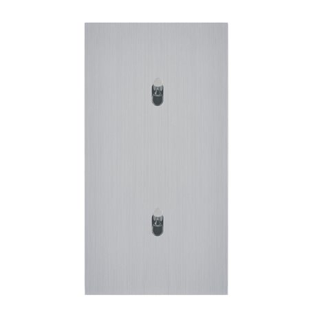 Interrupteur va-et-vient 10A acier brossé Art d'Arnould univers Epure 67404 Interrupteur va-et-vient 10A acier brossé Art d'Arnould univers Epure 67404
