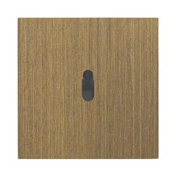 Interrupteur va-et-vient 10A bronze Art d'Arnould univers Epure 67307