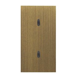 Interrupteur va-et-vient 10A bronze Art d'Arnould univers Epure 67304