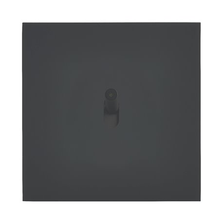 Interrupteur va-et-vient 10A noir mat Art d'Arnould univers Epure 67807 Interrupteur va-et-vient 10A noir mat Art d'Arnould univers Epure 67807