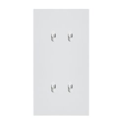 Interrupteur va-et-vient 10A blanc satin Art d'Arnould univers Epure 67908