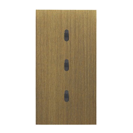 Interrupteur va-et-vient 10A bronze Art d'Arnould univers Epure 67306 Interrupteur va-et-vient 10A bronze Art d'Arnould univers Epure 67306