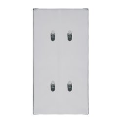 Interrupteur va-et-vient 10A acier miroir Art d'Arnould univers Epure 67608