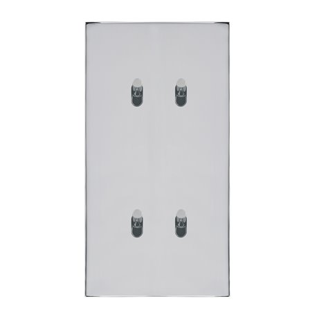 Interrupteur va-et-vient 10A acier miroir Art d'Arnould univers Epure 67608 Interrupteur va-et-vient 10A acier miroir Art d'Arnould univers Epure 67608
