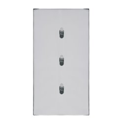 Interrupteur va-et-vient 10A acier miroir Art d'Arnould univers Epure 67606