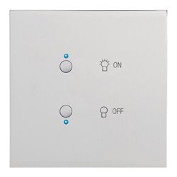 Interrupteur lumière acier miroir Art d'Arnould univers Epure MyHOME_Up 67681