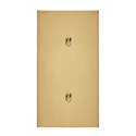 Double interrupteur va-et-vient 10A or miroir Art d'Arnould univers Epure 67704