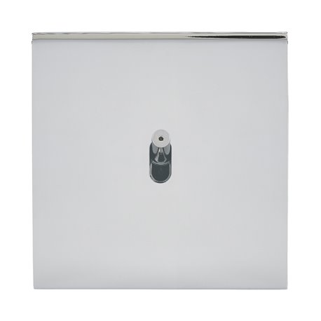 Interrupteur va-et-vient lumineux 10A acier miroir Art d'Arnould univers Epure 67607 Interrupteur va-et-vient lumineux 10A acier miroir Art d'Arnould univers Epure 67607