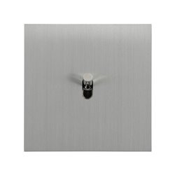 Poussoir 6A acier brossé Art d'Arnould univers Epure 67415