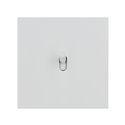 Poussoir 6A blanc satin Art d'Arnould univers Epure 67915