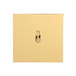 Poussoir 6A or miroir Art d'Arnould univers Epure 67715