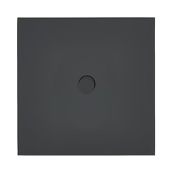 Poussoir à bouton rond 2A noir mat Art d'Arnould univers Epure 67810