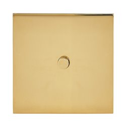 Poussoir à bouton rond 2A or miroir Art d'Arnould univers Epure 67710