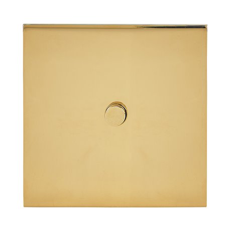 Poussoir à bouton rond 2A or miroir Art d'Arnould univers Epure 67710